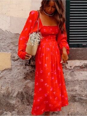 billabong cosmos maxi dress Billabong Cosmos Maxi Dress Boho V Neckline Womens XS